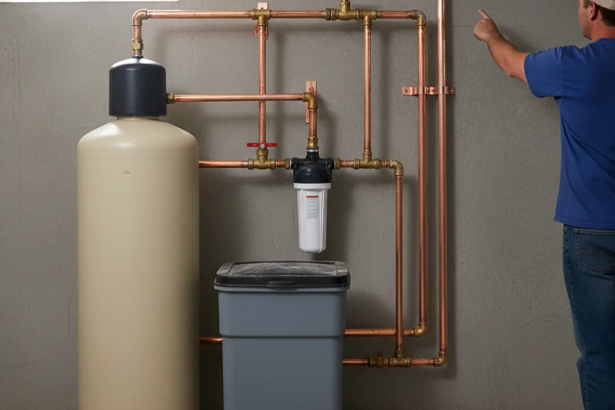 Whole-house water treatment system installed in Lillian